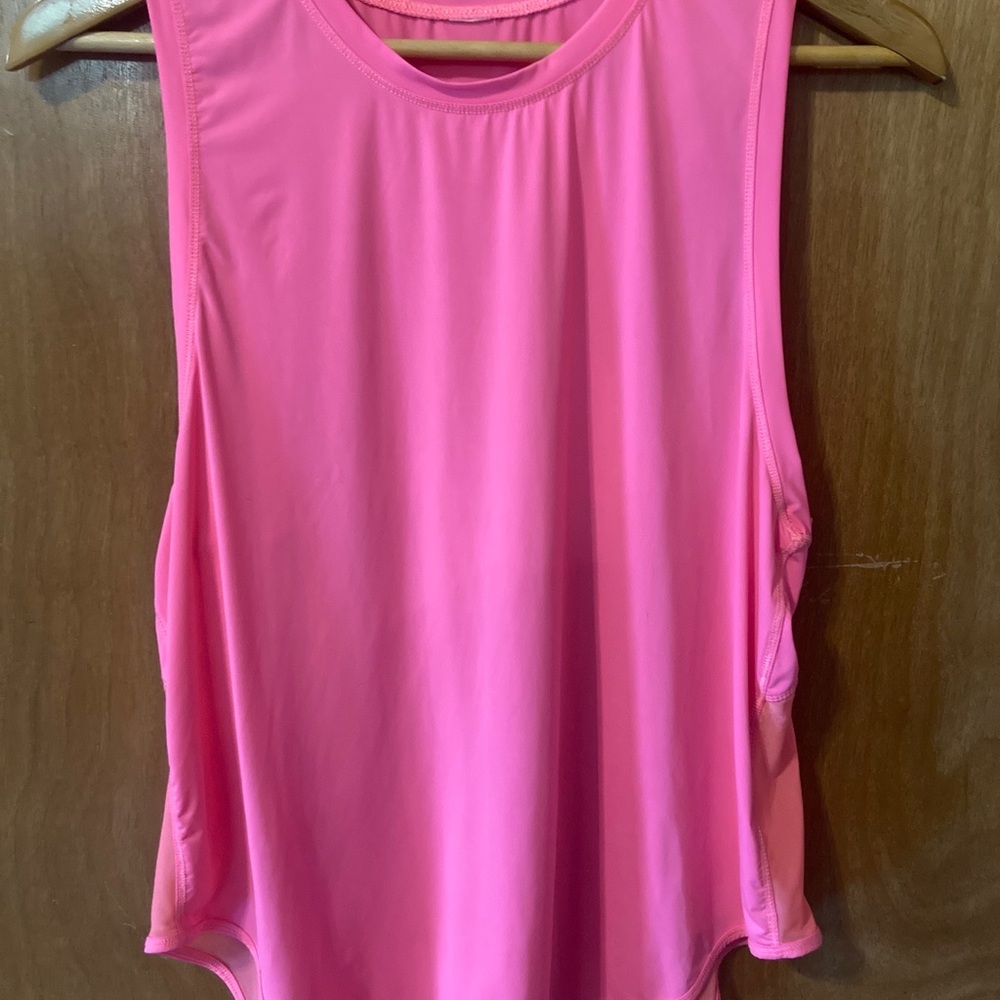 Lululemon Pink Sleeveless Tank Top